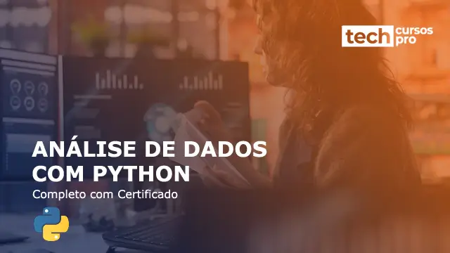 capa Curso Formação Análise de dados com Python